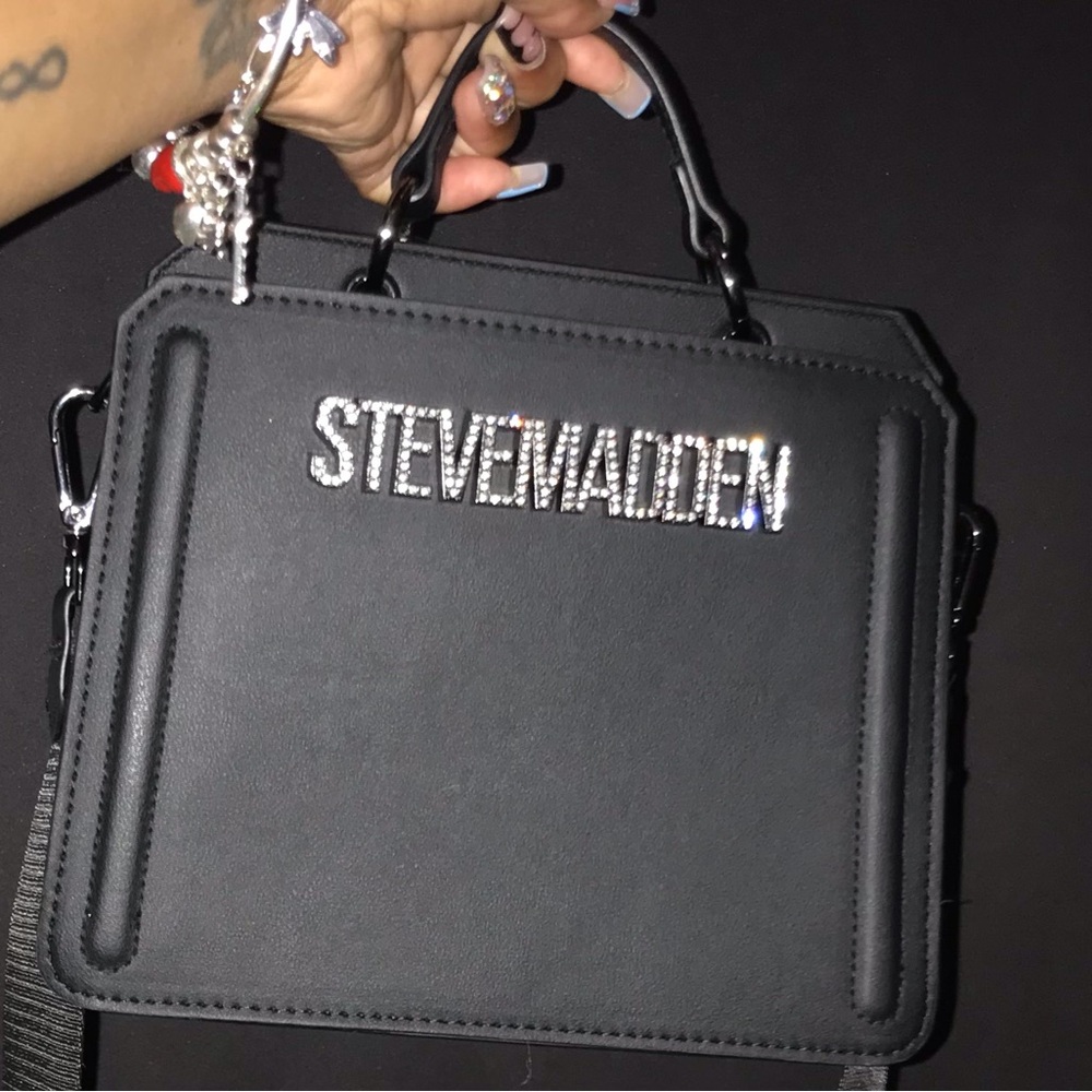 Steve Madden Black Handbag